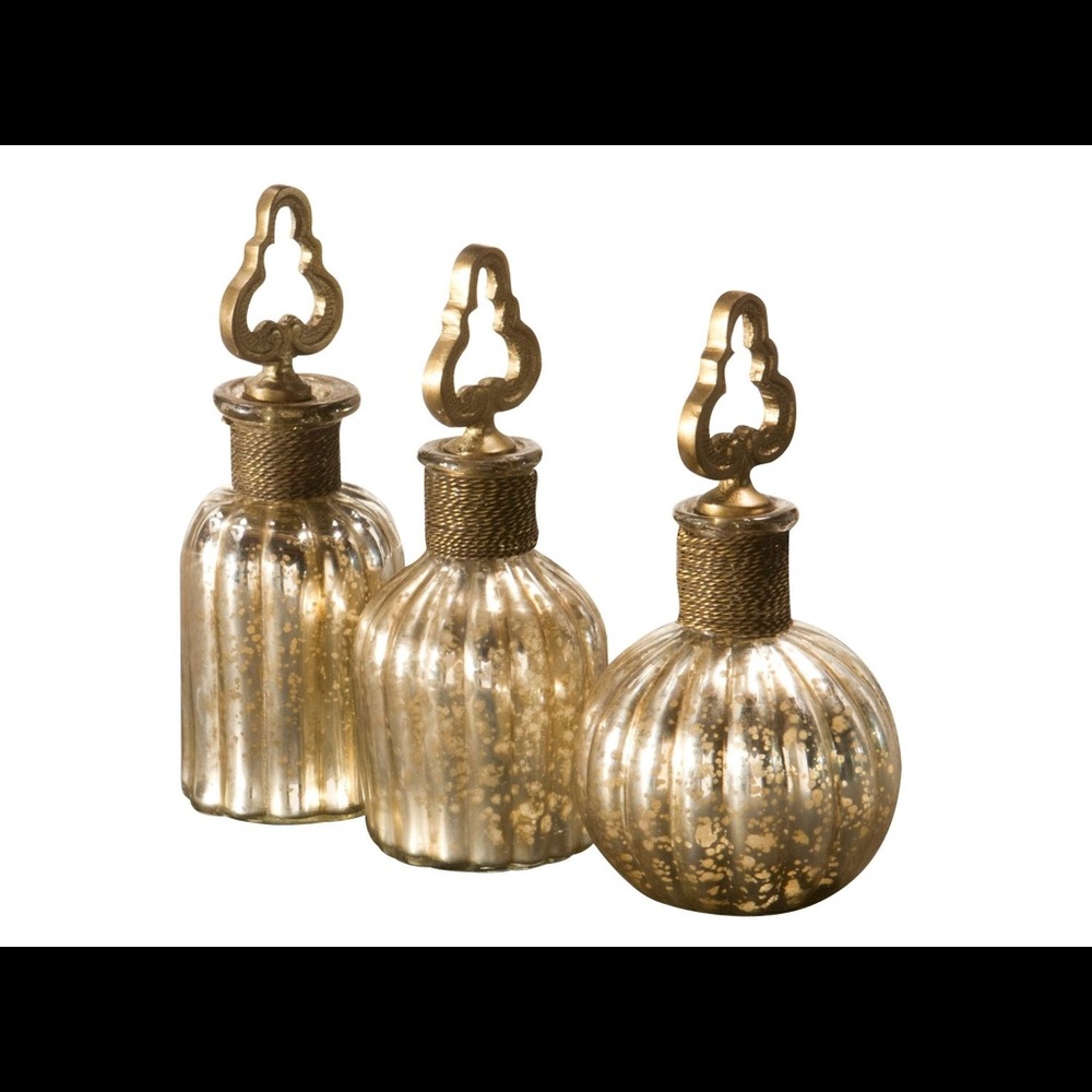Kaho Perfume Bottles: Set of 3